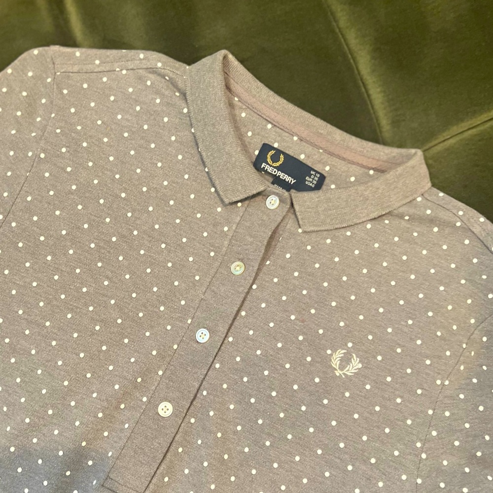 Fred Perry Polo Dress 🩶🤍